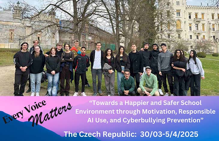 Το Λύκειο Βεργίνας στην Τσεχία με το Erasmus+